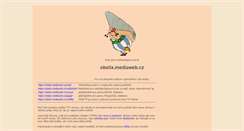 Desktop Screenshot of obelix.mediaweb.cz