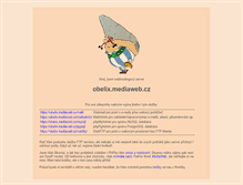 Tablet Screenshot of obelix.mediaweb.cz