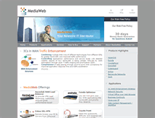 Tablet Screenshot of mediaweb.com.sg